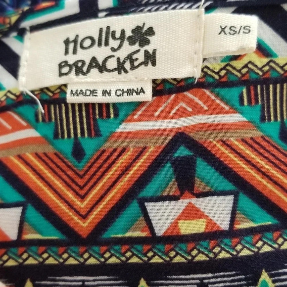 Molly Bracken Boho Aztec Print Dress XS/S - Picture 5 of 5